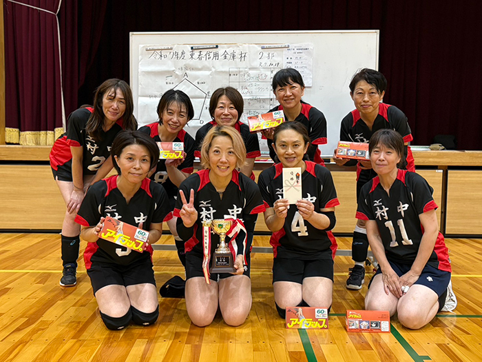 優勝 村中